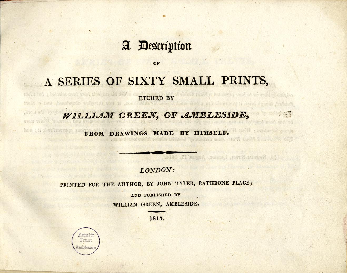 the image acts as a back button