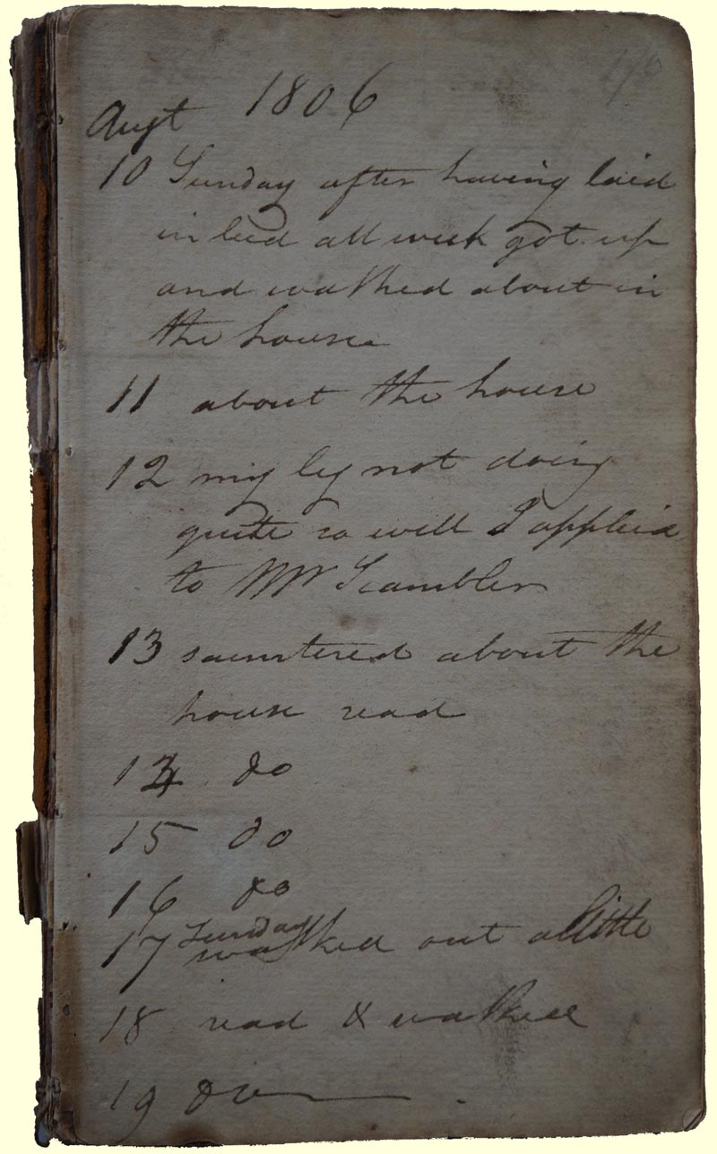 the image acts as a back button