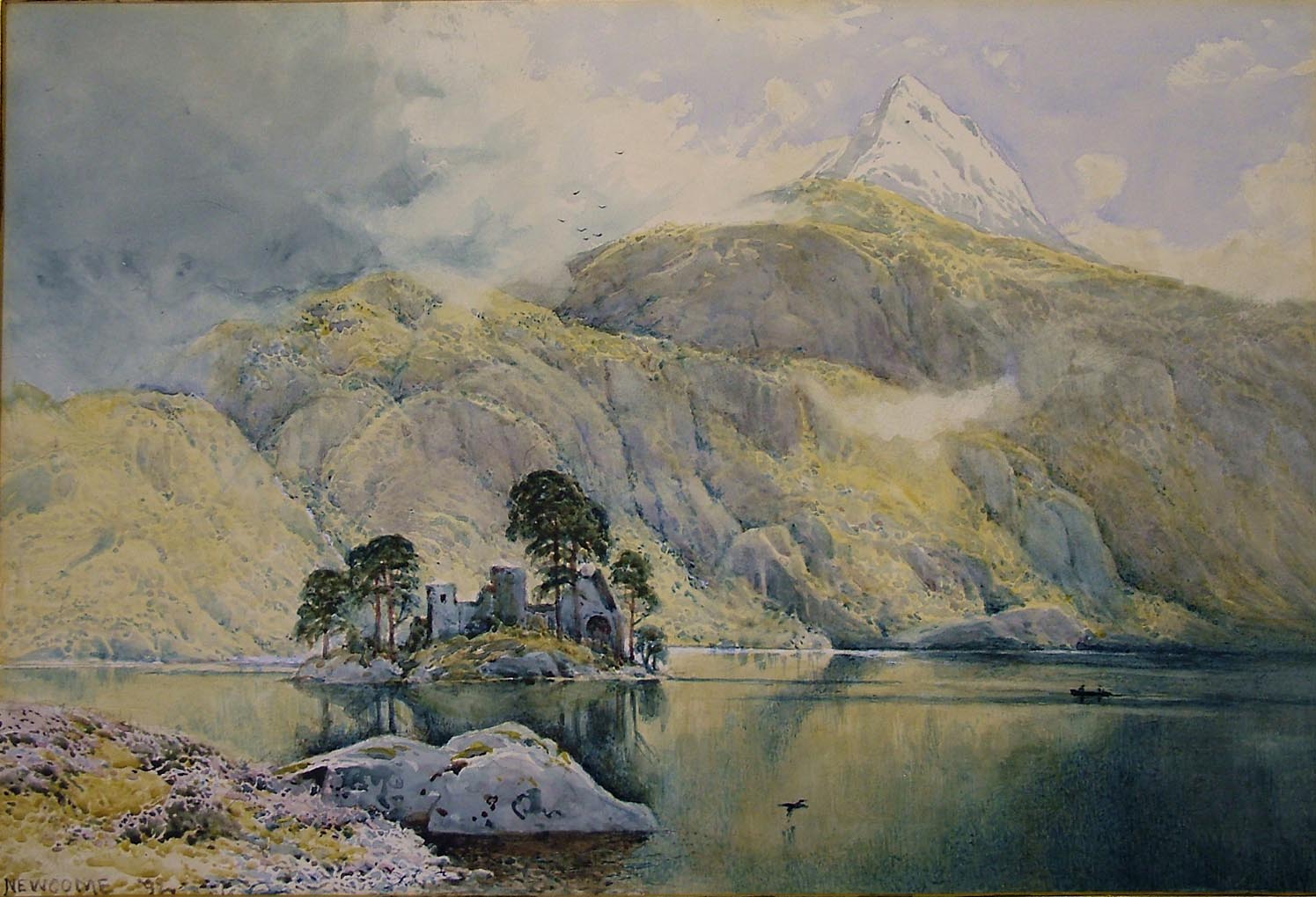 the image acts as a back button