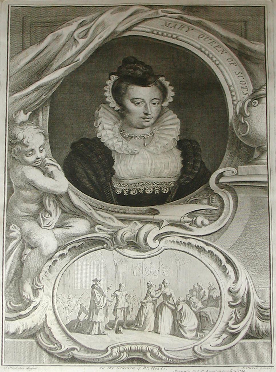 the image acts as a back button