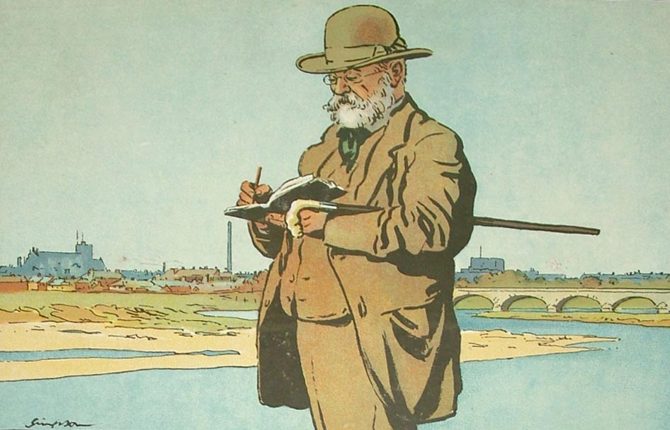 the image acts as a back button