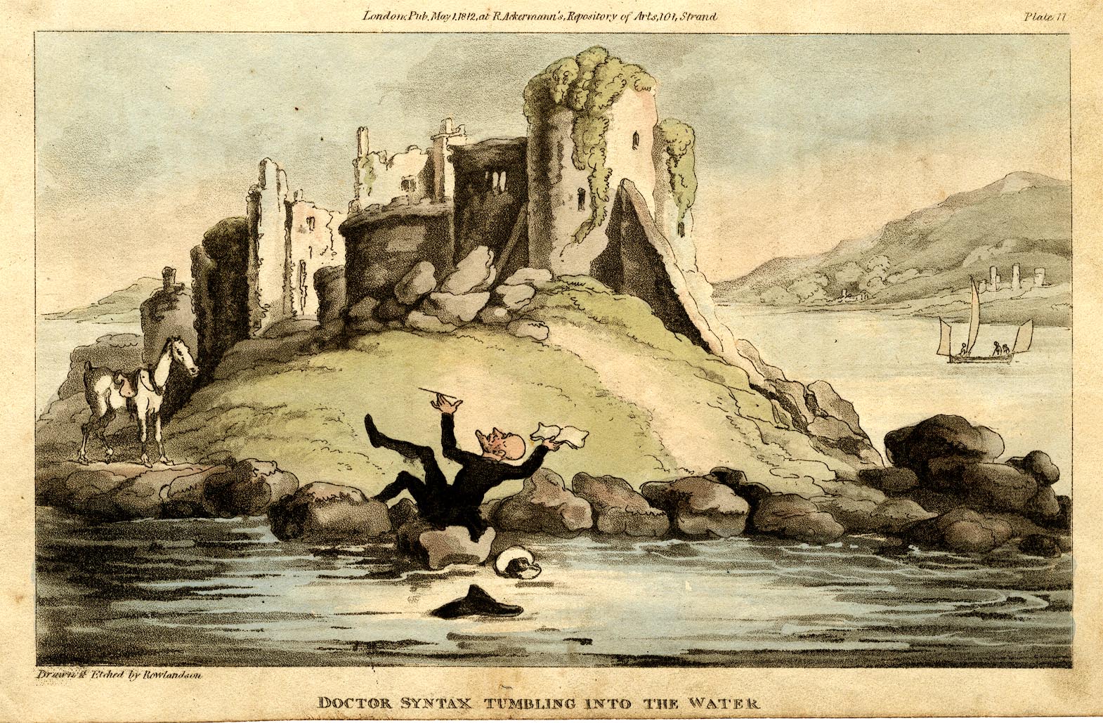 the image acts as a back button