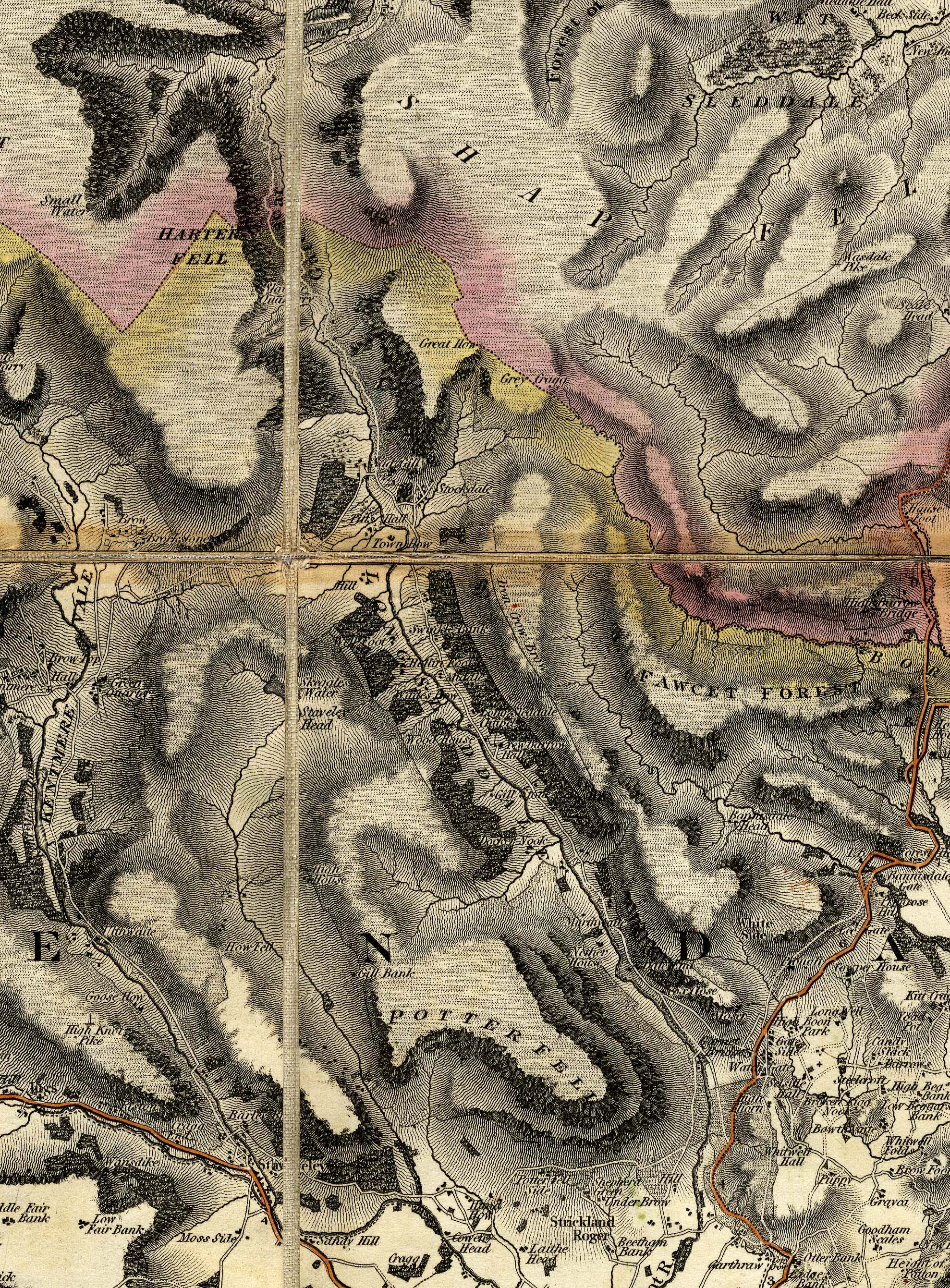 large image; back button