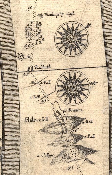 Ogilby 1675, plate 86