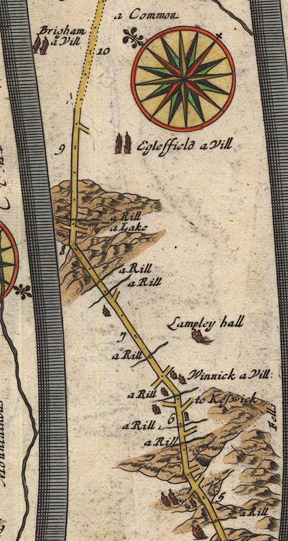 Ogilby 1675, plate 96