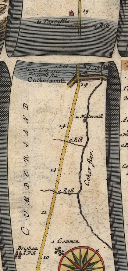 Ogilby 1675, plate 96