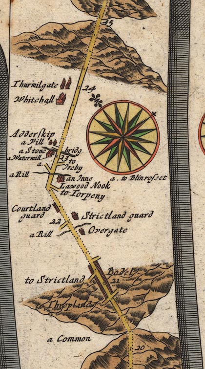 Ogilby 1675, plate 96