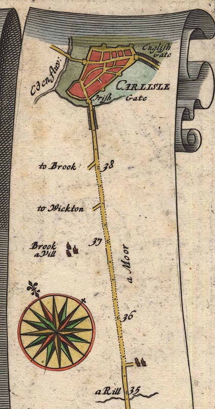 Ogilby 1675, plate 96