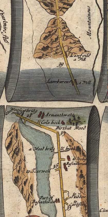 Ogilby 1675, plate 96