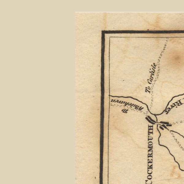 West 1784 map