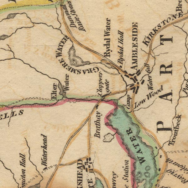 West 1784 map