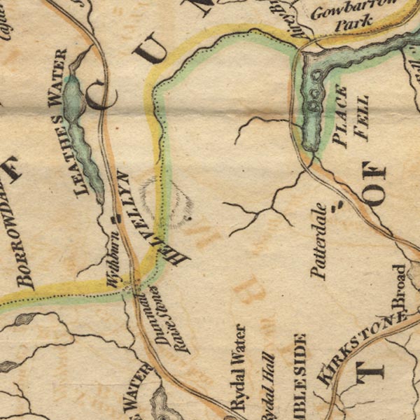 West 1784 map