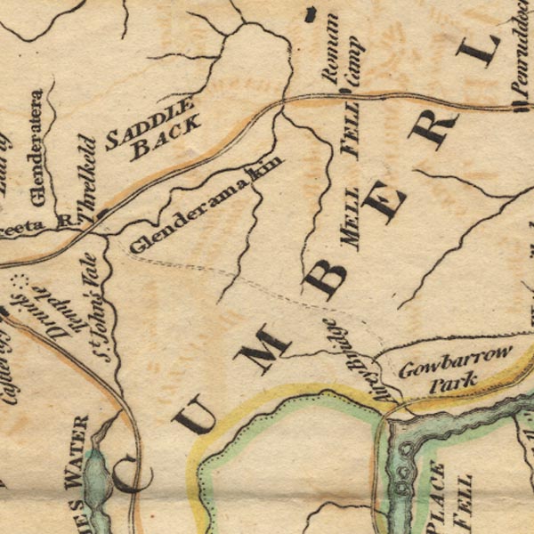 West 1784 map