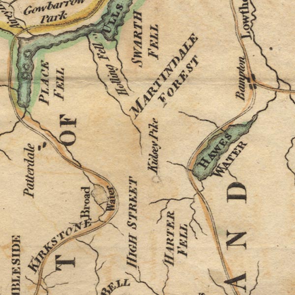 West 1784 map