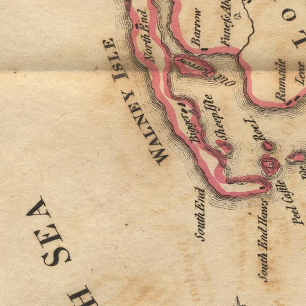 West 1784 map