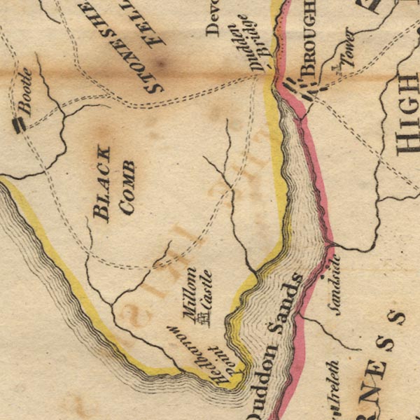 West 1784 map