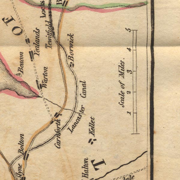 West 1784 map